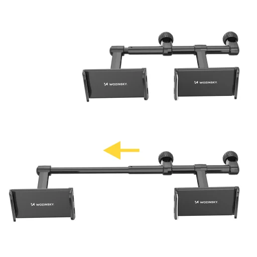 Wozinsky fejtámlára rögzíthető dupla telefontartó, tablettartó (WTHBK1) - 3