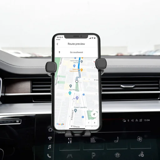 Wozinsky gravitációs autós tartó szellőzőrácshoz (WCHBK7) fekete - 3