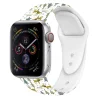 Apple Watch 4/5/6/7/8/9/SE (38/40/41mm) karácsonyi mintás óraszíj Alphajack (XMAS-9)