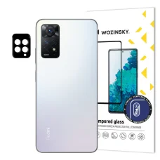 Xiaomi Redmi Note 11 Pro Wozinsky Full Camera Glass 9H kameralencse védő üvegfólia fekete
