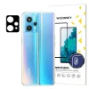 Realme 9 Pro + (9 Pro Plus) Wozinsky Full Camera Glass 9H kameralencse védő üvegfólia fekete - 1