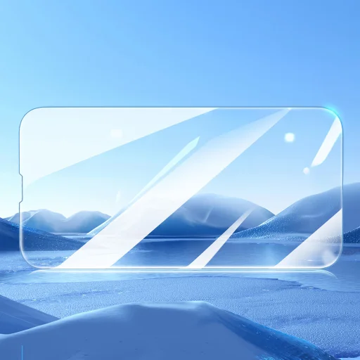 iPhone 14 Plus Joyroom Easy Fit teljes képernyős edzett üvegfólia rögzítőállvánnyal (JR-DH11) - 4