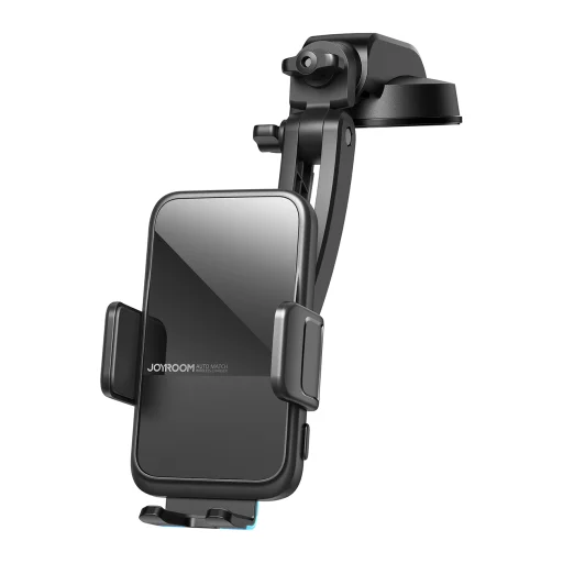 Joyroom autós tartó vezeték nélküli töltéssel 15W Qi műszerfalra fekete (JR-ZS298) - 10