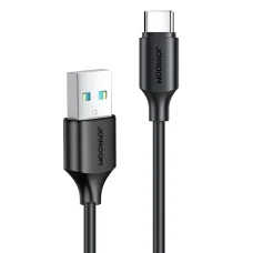 Joyroom Type-C USB dátový a nabíjací kábel 3A 0,25m čierny