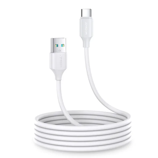 Joyroom Type-C USB adat és töltőkábel 3A 2m fehér - 1