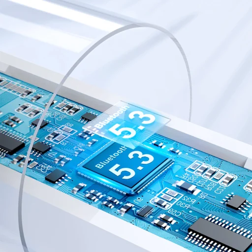 Joyroom TWS vezeték nélküli ENC bluetooth fülhallgató fehér - 5