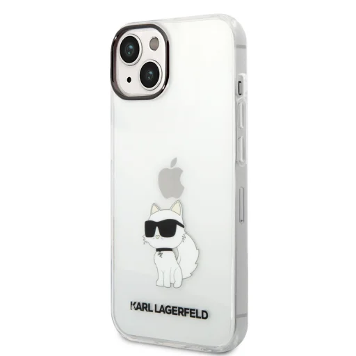 iPhone 14 Plus Karl Lagerfeld KLHCP14MHNCHTCT IML Choupette NFT tok átlátszó - 1