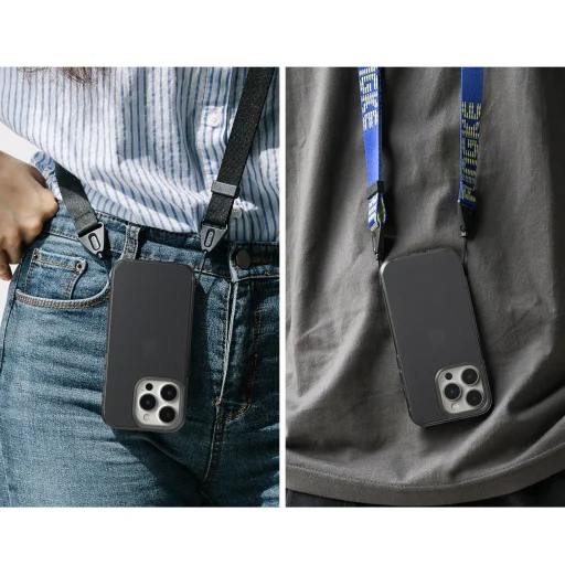 iPhone 14 Plus Ringke Fusion Matt tok gél kerettel szürke - 5