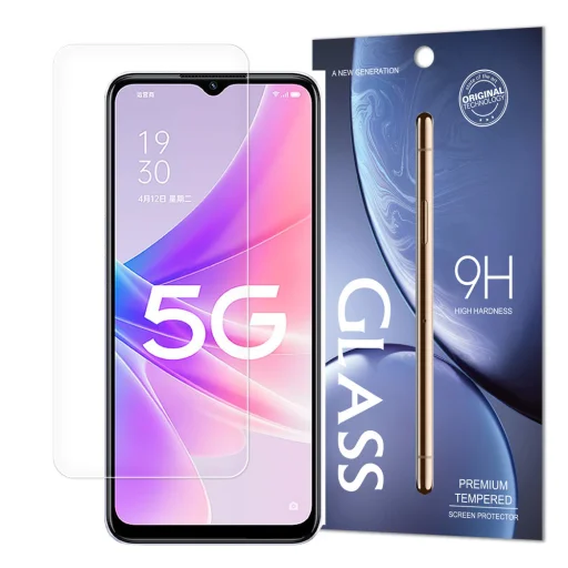 Oppo A77 4G / A57 4G / A57s / A57e  kijelzővédő üvegfólia 9H - 1