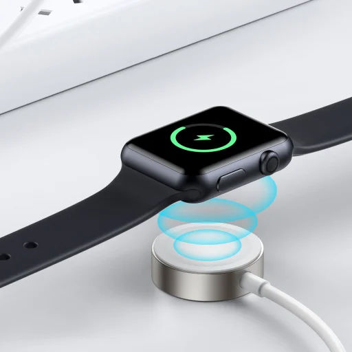 Joyroom USB Type C 20W PD Apple Watch  töltő kábel indukciós töltéssel 1.5 m fehér - 6