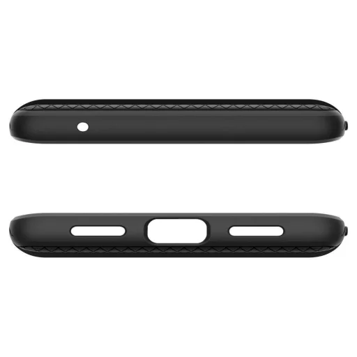 Google Pixel 7 Pro Spigen Liquid Air flexibilis TPU gél tok matt fekete - 9
