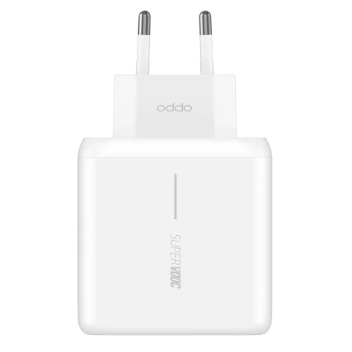 OnePlus gyorstöltő hálózati adapter USB-A SuperVOOC 65W fehér - 3