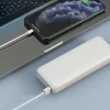 Borofone Olymp BJ1A powerbank 20000mAh USB + Type C PD QC 3.0 18W fehér thumbnail