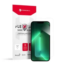 iPhone 13 Pro Max/14 Plus Forcell Flexible Nano Glass hibrid kijelzővédő üvegfólia