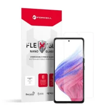 Samsung Galaxy A53 5G Forcell Flexible Nano Glass hibrid kijelzővédő üvegfólia