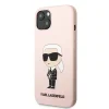 iPhone 13 Karl Lagerfeld KLHCP13MSNIKBCP Liquid Silicone Ikonik NFT tok rózsaszín thumbnail