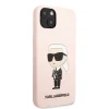 iPhone 13 Karl Lagerfeld KLHCP13MSNIKBCP Liquid Silicone Ikonik NFT tok rózsaszín thumbnail