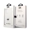 iPhone 13 Pro Karl Lagerfeld KLHCP13LSNCHBCH Liquid Silicone Choupette NFT tok fehér thumbnail
