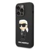 iPhone 14 Pro Max Karl Lagerfeld KLHCP14XSNIKBCK Liquid Silicone Ikonik NFT tok fekete - 6