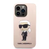 iPhone 14 Pro Max Karl Lagerfeld KLHCP14XSNIKBCP Liquid Silicone Ikonik NFT tok rózsaszín - 3