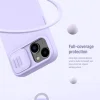 iPhone 14 Nillkin CamShield Silky Magsafe kompatibilis szilikon tok zöld - 4