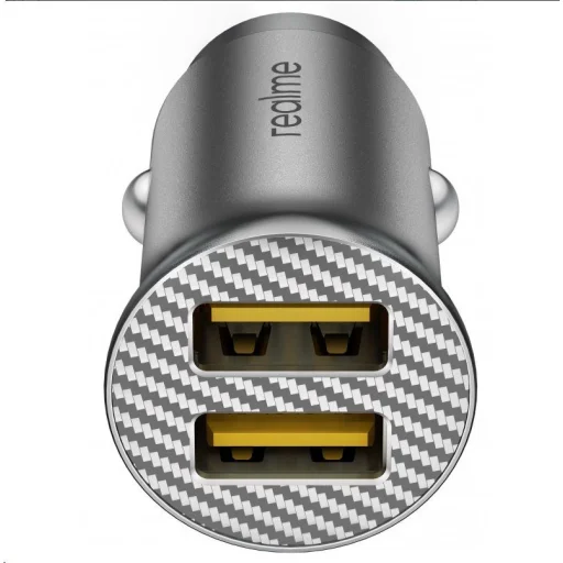 Realme Dart autós telefontöltő 2xUSB 33W fekete - 3