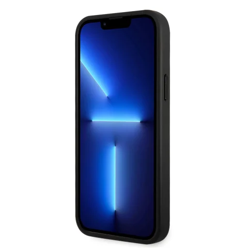 iPhone 14 Plus TUMI bőr tok kártyatartóval fekete - 4