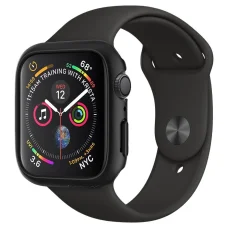 Apple Watch 4/5/6/SE 1/2/3 (44mm) Spigen Thin Fit tok fekete