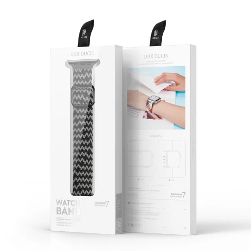 Apple Watch 2/3/4/5/6/7/8/9/SE (41/40/38mm) Dux Ducis óraszíj zöld (Mixture Version) - 5