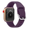 Apple Watch 4/5/6/7/8/SE/Ultra (42/44/45/49mm) Silicone APS óraszíj lila thumbnail
