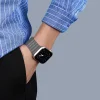 Apple Watch Ultra (49mm) Dux Ducis mágneses óraszíj szürke/narancs thumbnail