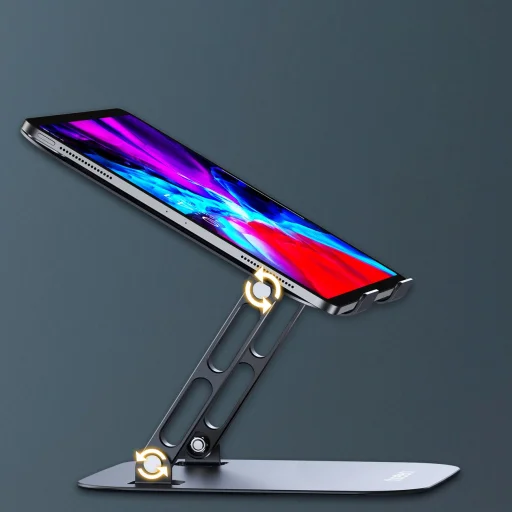 Choetech tablet, laptopállvány asztali szürke (H061) - 9