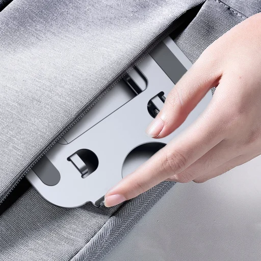 Choetech tablet, laptopállvány asztali szürke (H061) - 3