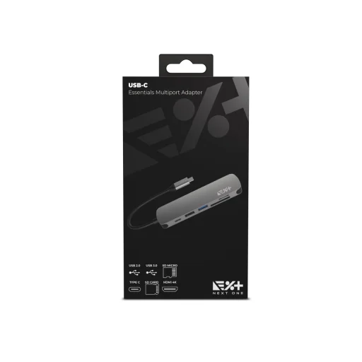 Next One USB-C Essentials többportos adapter, elosztó HUB (PD-ESS-HUB) - 9
