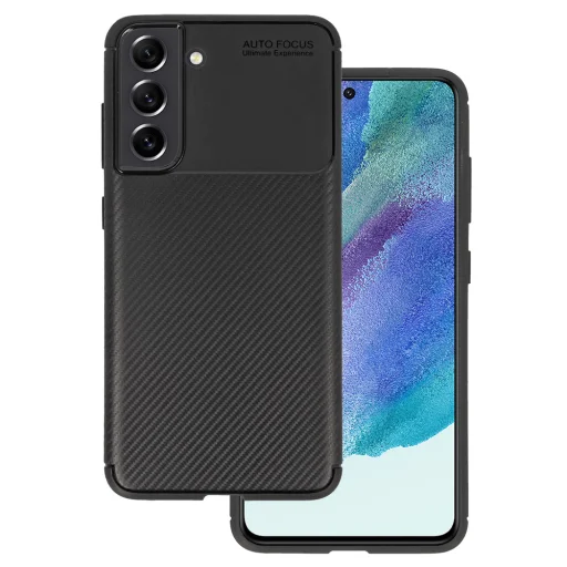 Samsung Galaxy S21 FE Vennus Carbon Elite tok fekete - 1