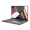 Next One Hardshell, kemény tok MacBook Pro 16 Retina Display 2021-hez Safeguard Smoke Black thumbnail