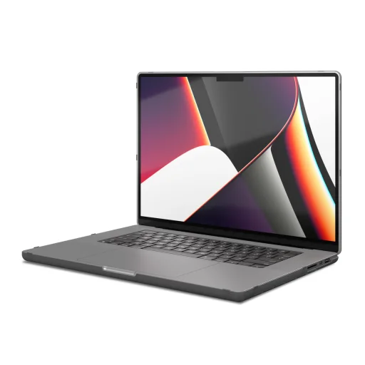 Next One Hardshell, kemény tok MacBook Pro 16 Retina Display 2021-hez Safeguard Smoke Black - 4