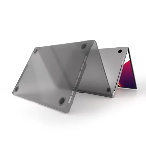 Next One Hardshell, kemény tok MacBook Pro 16 Retina Display 2021-hez Safeguard Smoke Black - 10