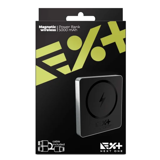 Next One mágneses vezeték nélküli Power Bank (5000 mAH) MagSafe-kompatibilis (MAG-WLS-PBNK) - 9