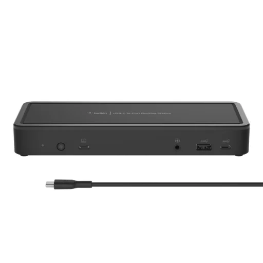 Belkin 14 portos USB-C dokkolóállomás, elosztó HUB 65W (Chromebook-tanúsítvány) (INC003vfBK) - 7