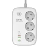 LDNIO SEW3452 Intelligens Wi-Fi Power Strip fehér, hálózati elosztó USB porttal thumbnail