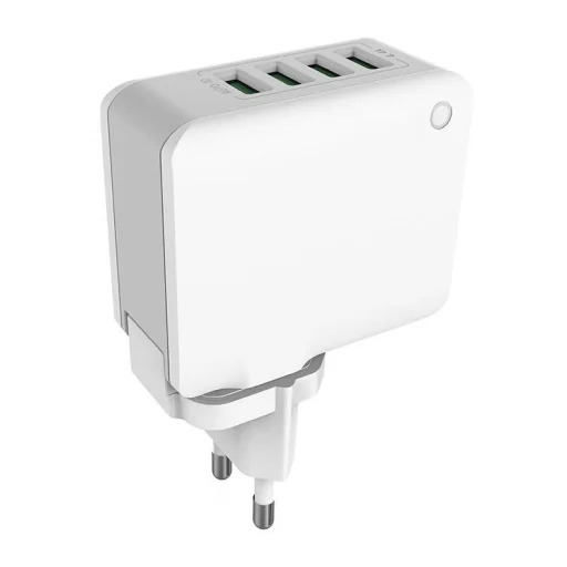 LDNIO 4403 hálózati töltő adapter 4x USB 22W fehér - 2