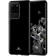Samsung Galaxy S20 Mercury Jelly szilikon tok fekete