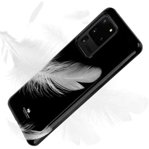 Samsung Galaxy S20 Mercury Jelly szilikon tok fekete - 2