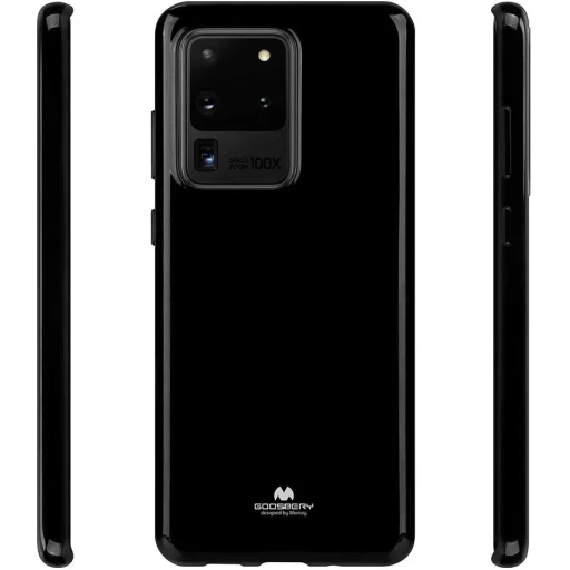 Samsung Galaxy S20 Mercury Jelly szilikon tok fekete - 6