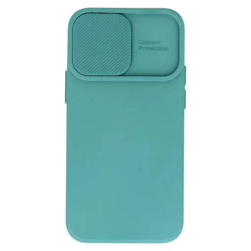 Camshield Soft iPhone 14 Pro tok Sötétzöld - 6