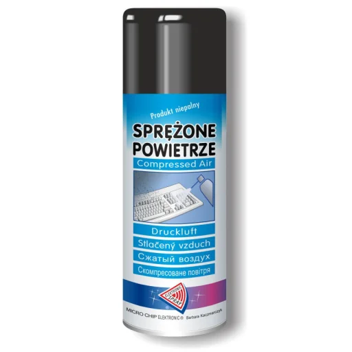 Sűrített levegős spray, nem gyúlékony 400ml - 1