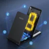 Choetech kéttekercses vezeték nélküli gyorstöltő állvány 15W + 1,2 m micro USB kábel fekete (T524-F) - 2