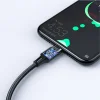Dudao 3 az 1-ben kábel USB - USB Type C, micro USB, Lightning 6A 1,2 m - fekete (TGL2) - 3