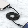 Dudao USB Type C - Lightning kábel gyorstöltés PD 20W 1m fekete (L7MaxL) thumbnail